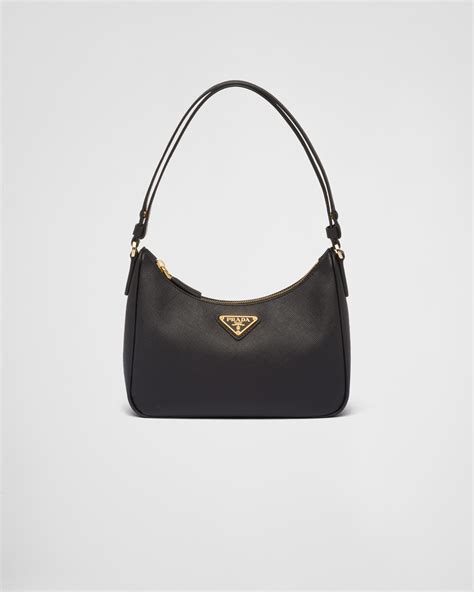 mini hobo di prada|prada small black bag.